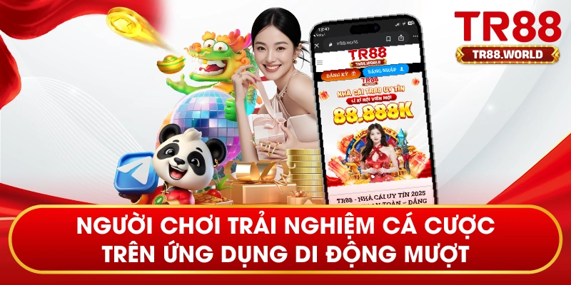 Người chơi trải nghiệm cá cược trên ứng dụng di động mượt